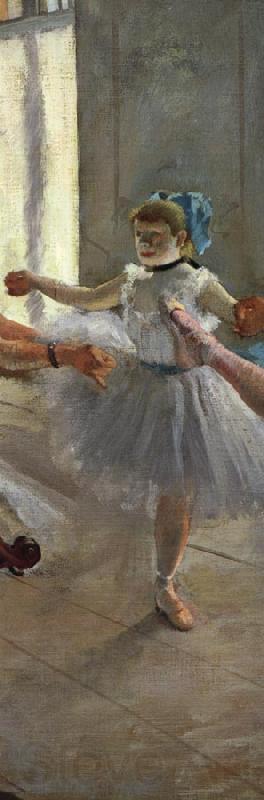 Edgar Degas Details of The Rehearsal Spain oil painting art